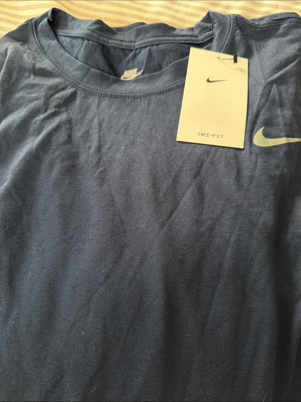 Nike Men’s Navy dri fit  long sleeves